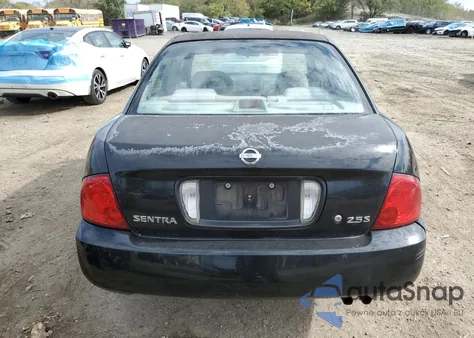 2004 Nissan Sentra 2.5S z USA, uszkodzony, nr VIN 3N1AB51A04L736886